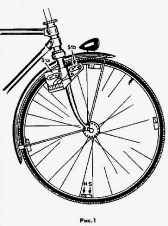 Электрическая схема спидометра для велосипеда